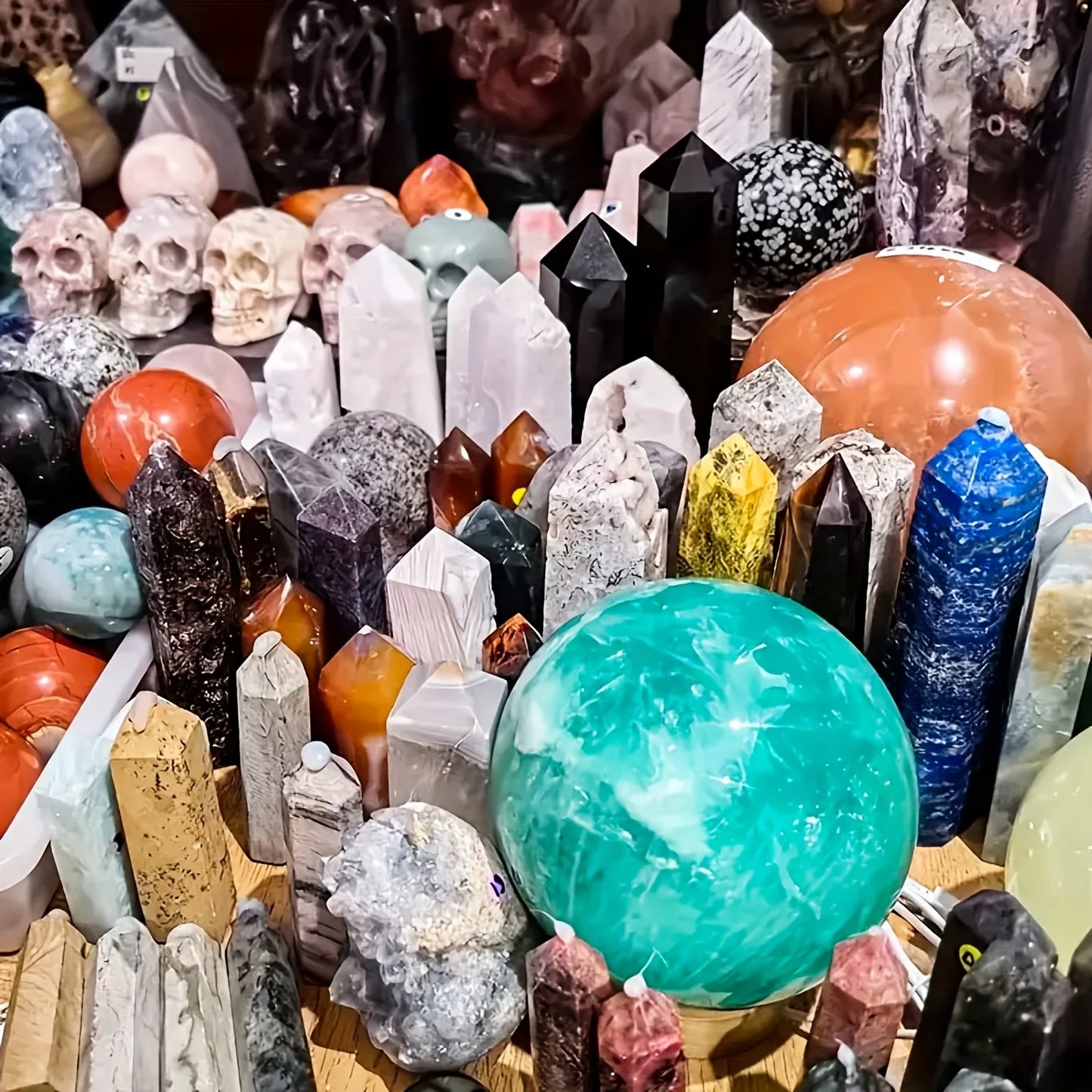 CrystalHola Crystal Gift Box Mixed Stones Home Decor