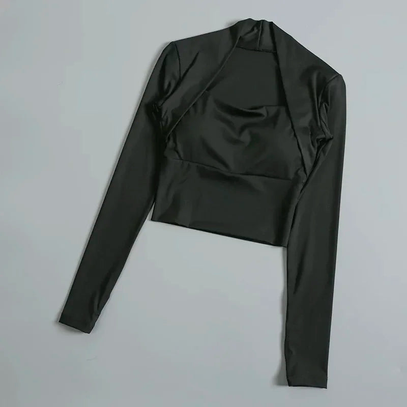 CN Fitness Chest Cushion Sports Top Women Long Sleeve Yoga