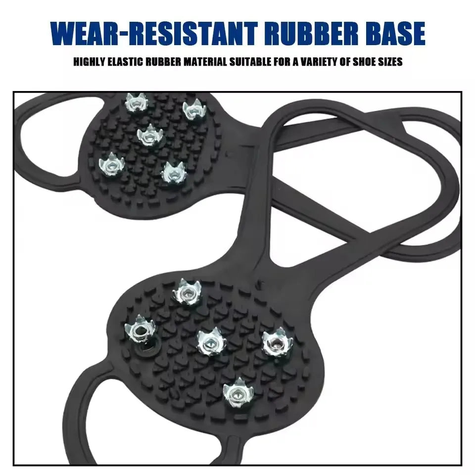 Hign-concerned 5 Teeth Ice Gripper For Shoes Cleats Snow
