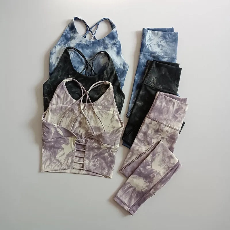 Zhejiang Craft of Weaving Women High Waist Yoga Set Bra