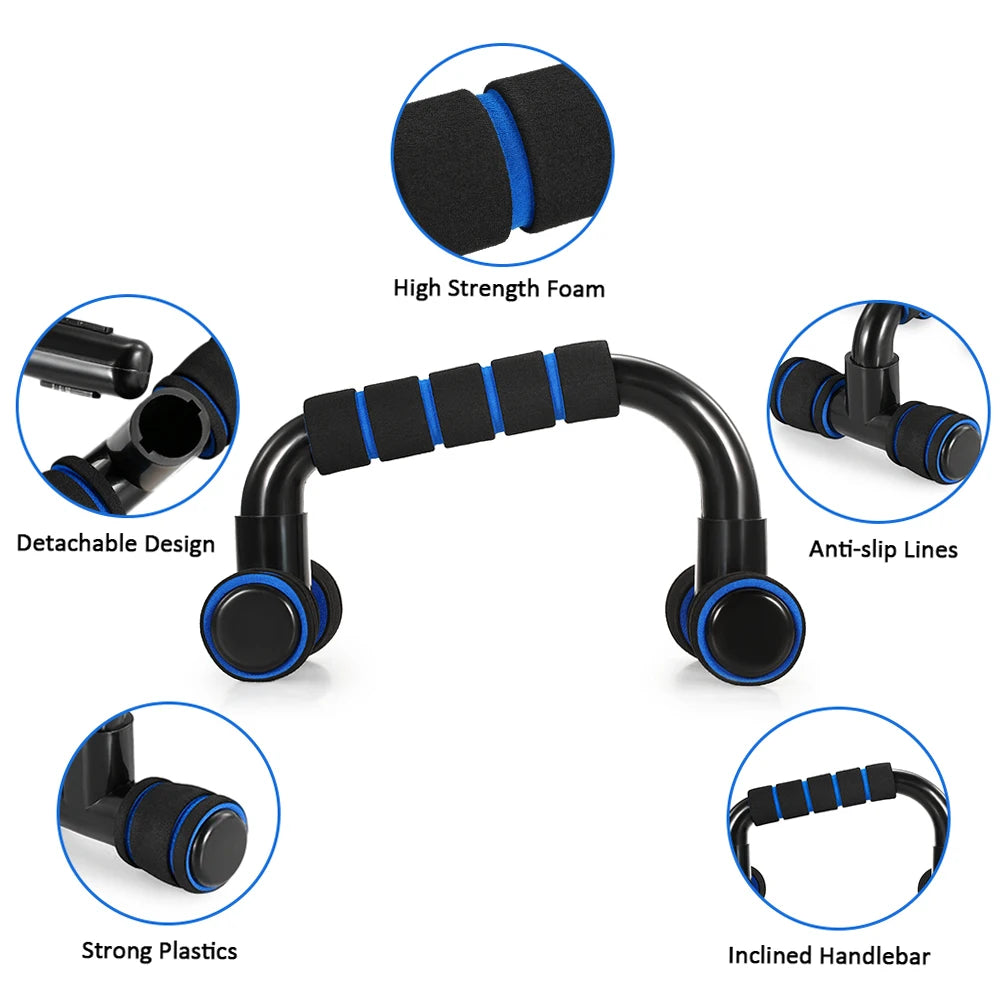 Tomshoo 5 In 1 AB Wheel Kit With Push Up Bar Jump Rope