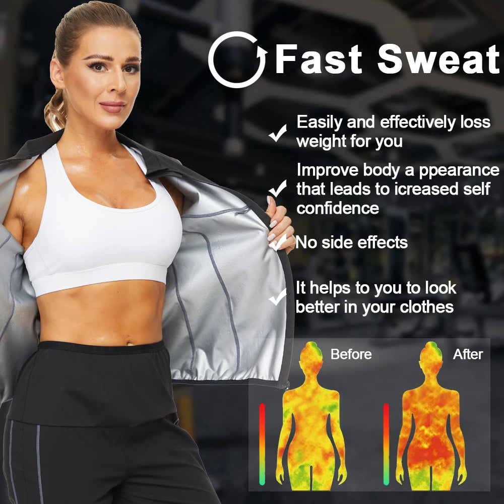 Guangdong Women Sauna Jacket Shaper Long Sleeve Top