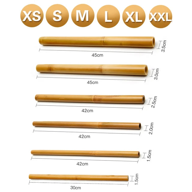 Mokarle Natural Bamboo Massage Stick Gua Sha Therapy Tool