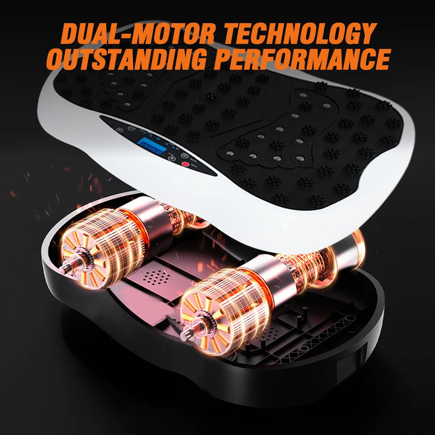 Full Body Vibration Exercise Machine With Resistance Bands