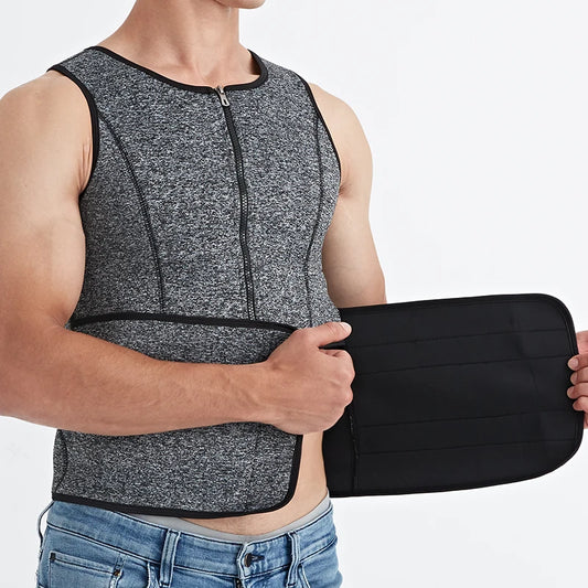 SELUDEECN Men Compression T Shirt Slimming Training Vest