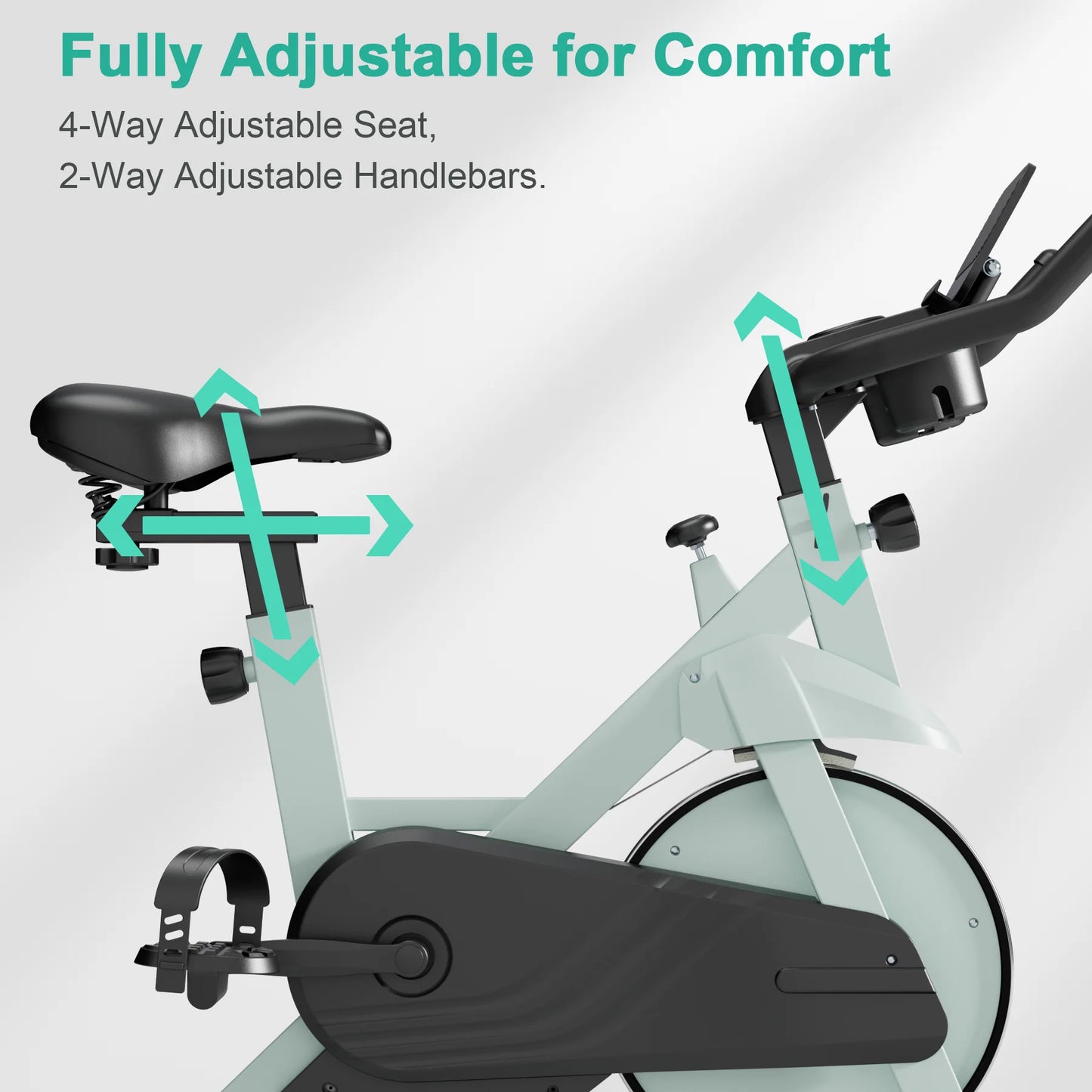 Superun 32 Level Magnetic Resistance Exercise Bike Home Gym