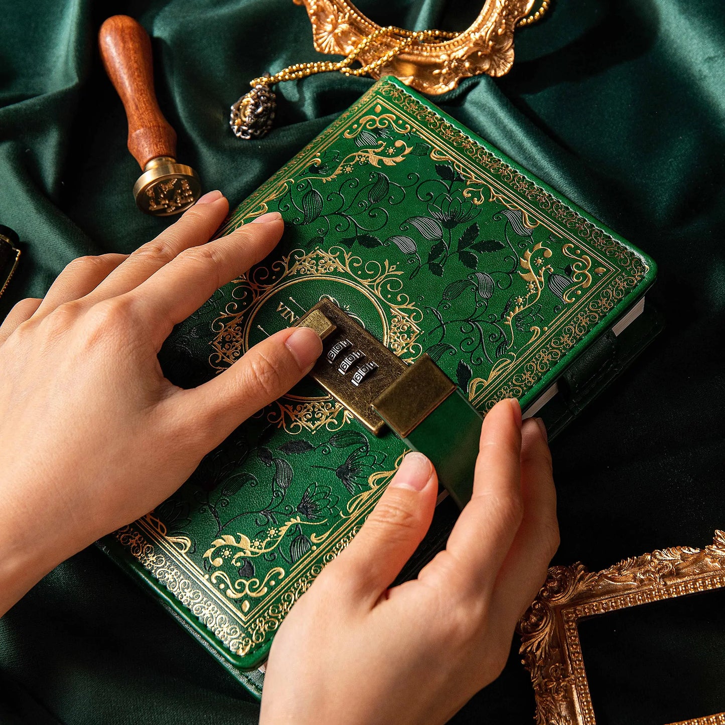 Hignconcerned Password Notebook With Lock Journal Privacy