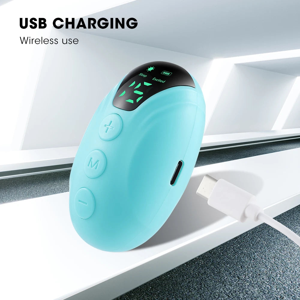 Microcurrent Sleep Aid Device EMS Palm Pluse Stimulation Massager Sleep Instrument for Insomnia Stress Anxiety Relief