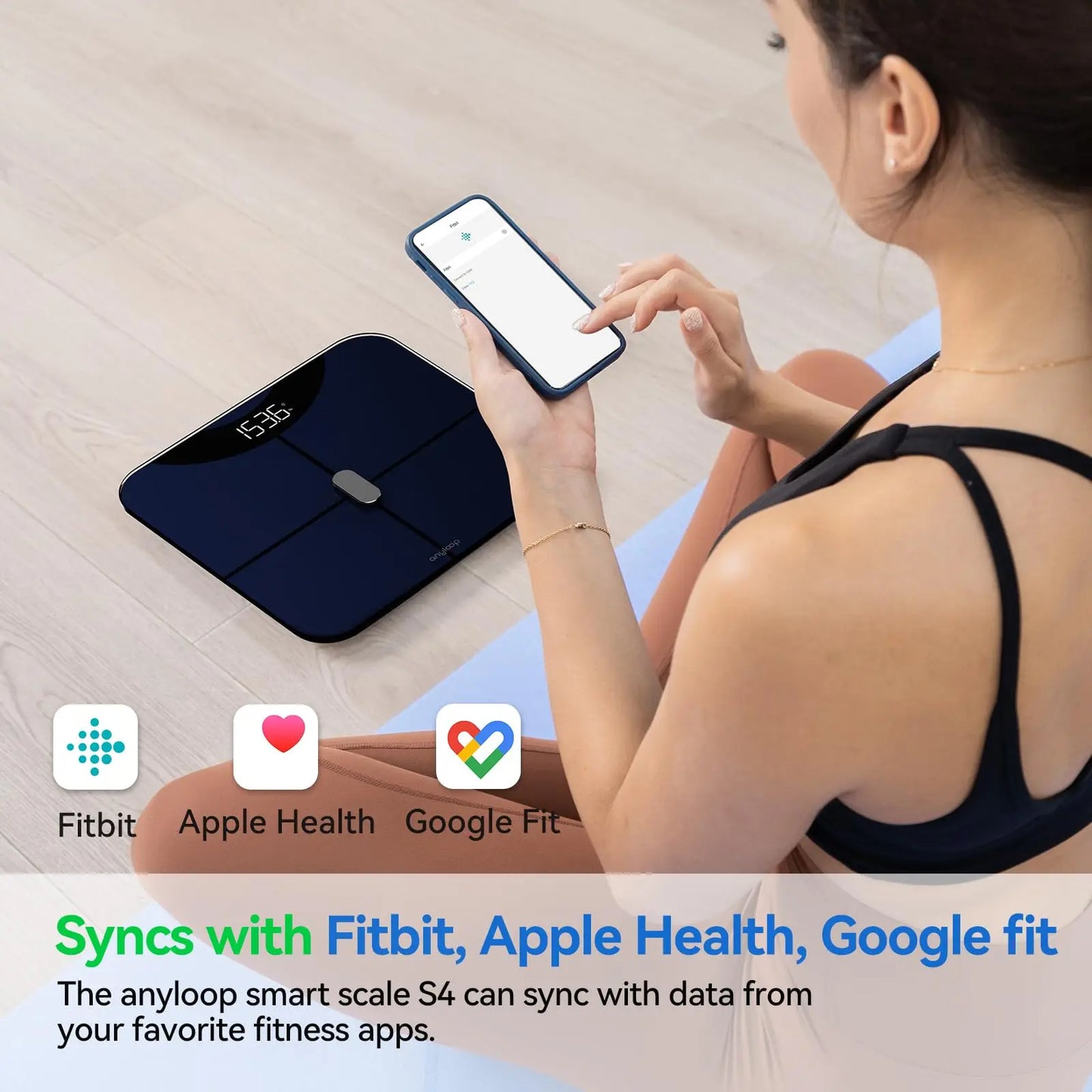 Hign-concerned Smart Weight Scale With BMI Body Fat Mass