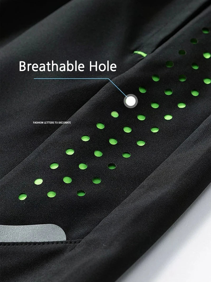 TIKALIACN Quick Dry Training Shorts For Men Breathable