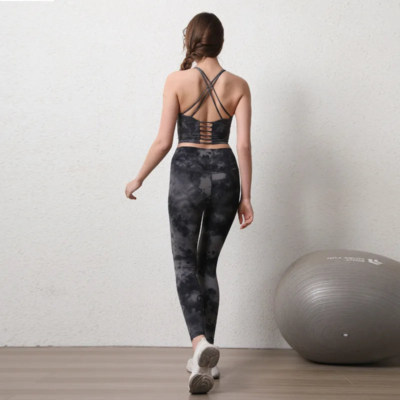 Zhejiang Craft of Weaving Women High Waist Yoga Set Bra