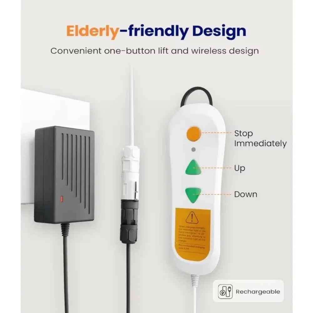 Health Household Electric Floor Lift IndustrialStrength HeavyDuty Chair Support Premium