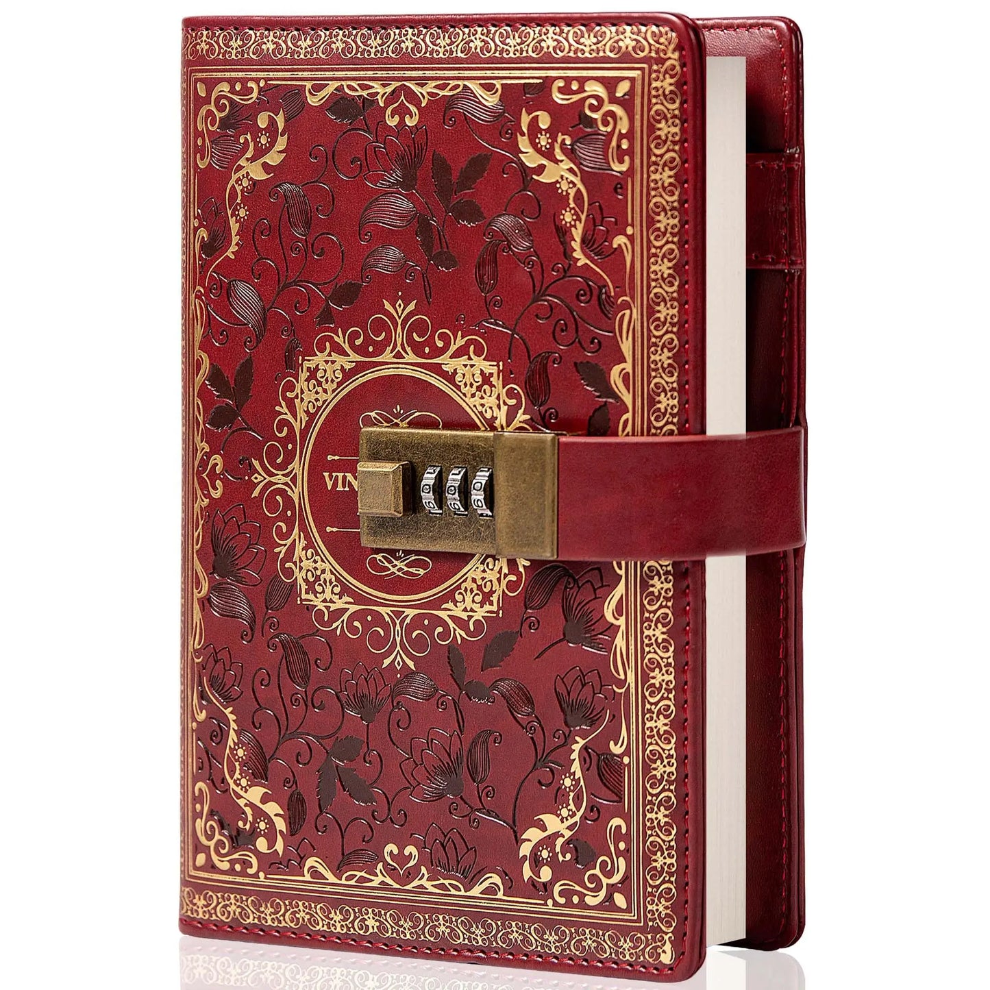 Hignconcerned Password Notebook With Lock Journal Privacy
