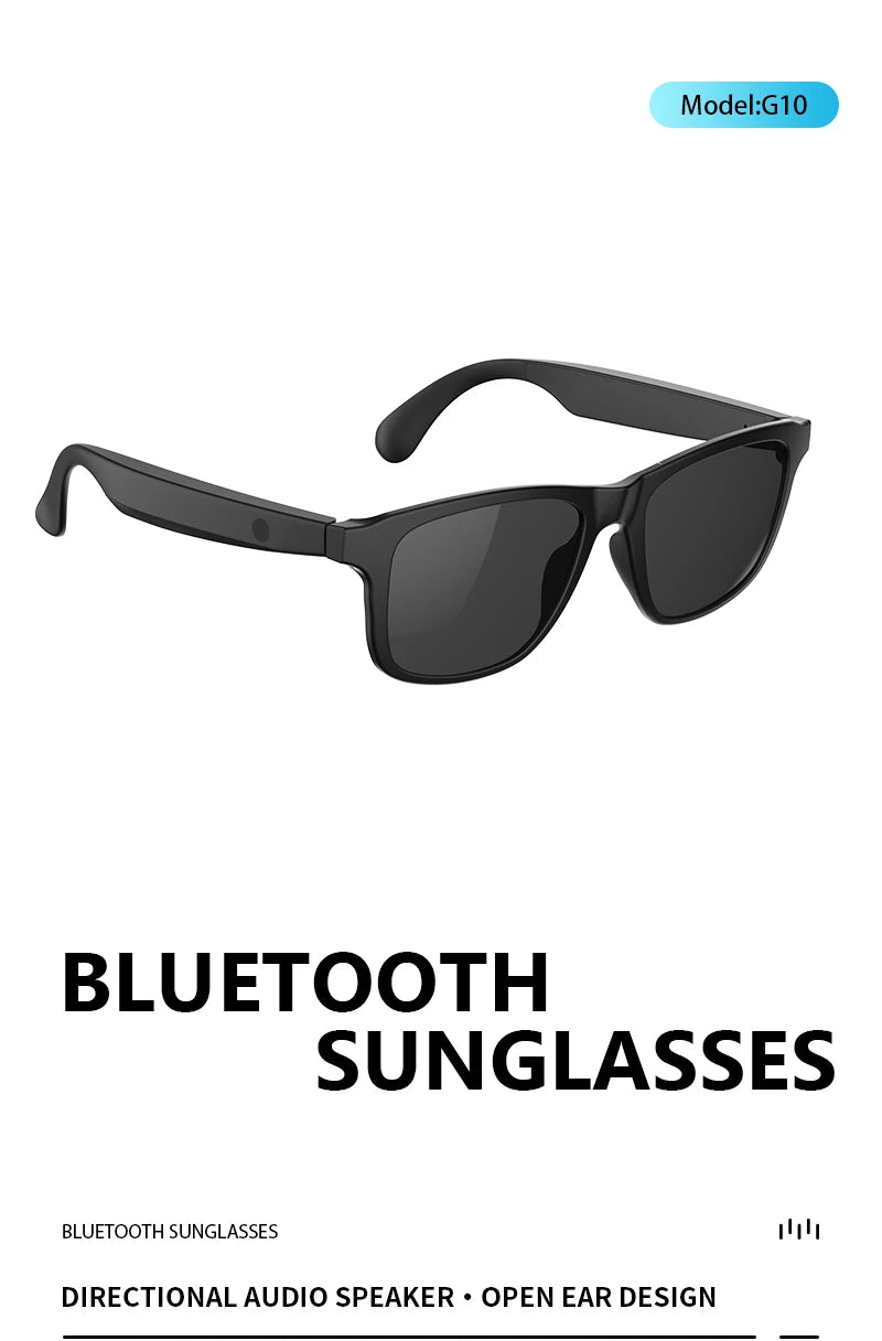 Giinova Smart Glasses Bluetooth Sunglasses With Speaker
