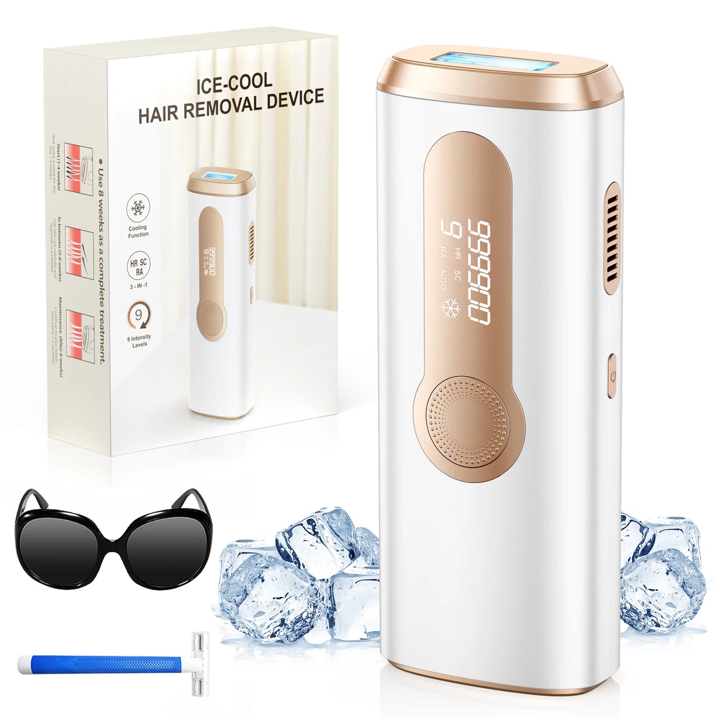 Totmizby Flash Laser IPL Epilator Hair Removal Device