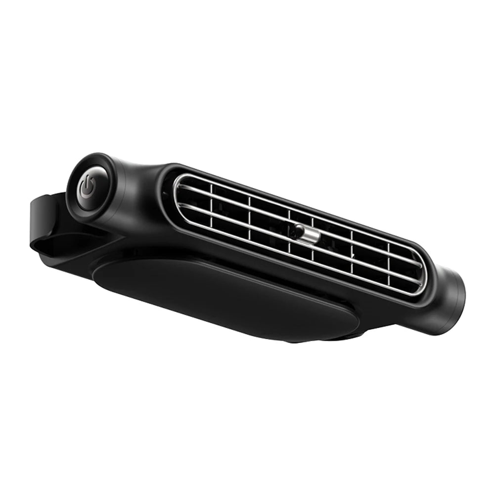 Portable Car Seat Fan With 3 Speeds USB Powered Compact