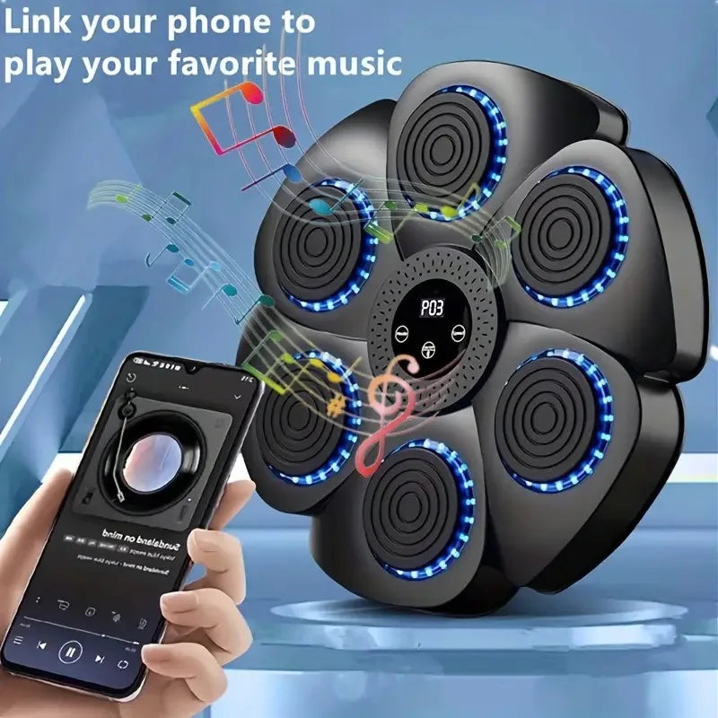 Smart Boxing Trainer With 9 Speed Levels And Music