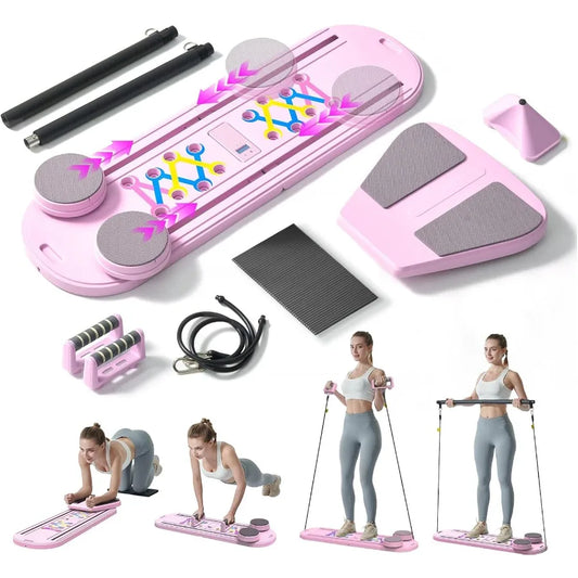 Function Pilates Board Reformer Kit With Ab Roller Pro