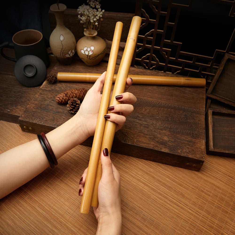 Mokarle Natural Bamboo Massage Stick Gua Sha Therapy Tool
