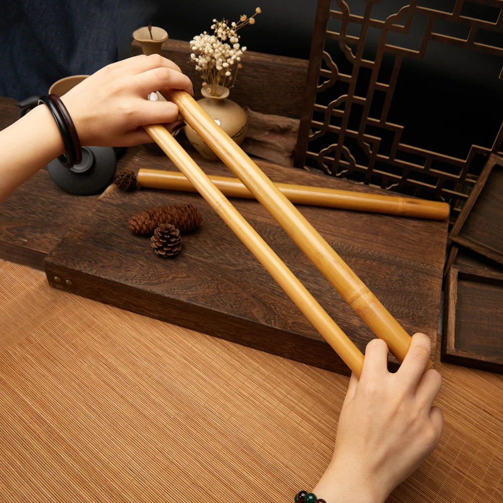 Mokarle Natural Bamboo Massage Stick Gua Sha Therapy Tool