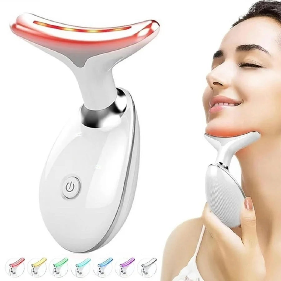 Hign Concerned Vibrating Neck and Face Massager USB Charger