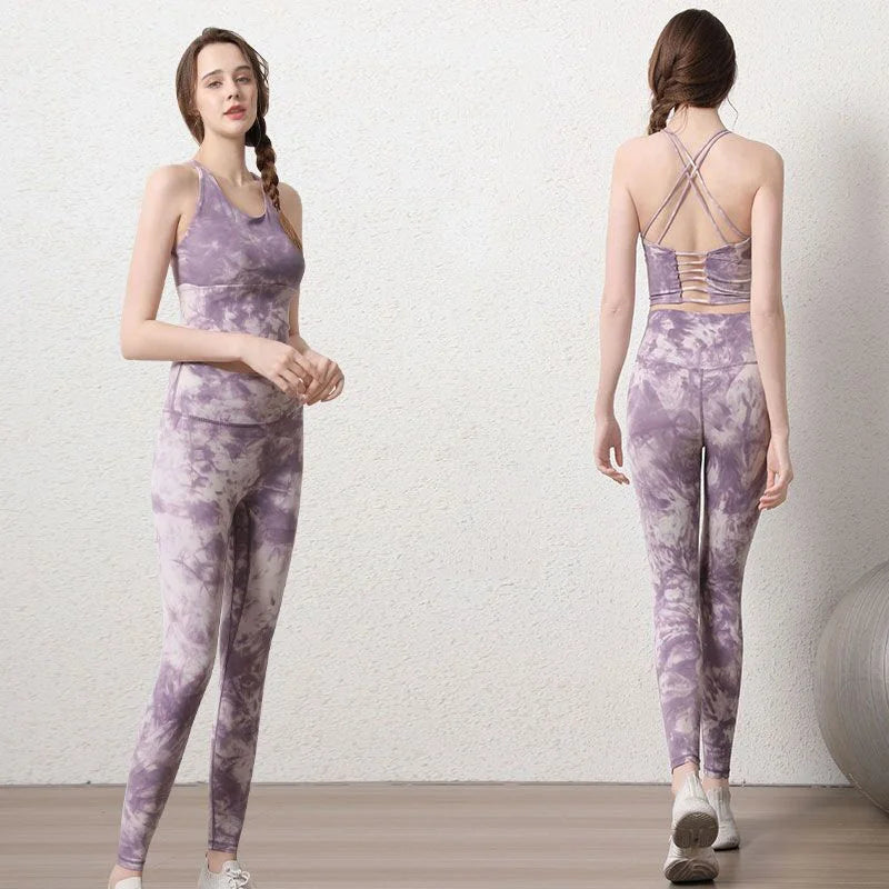 Zhejiang Craft of Weaving Women High Waist Yoga Set Bra