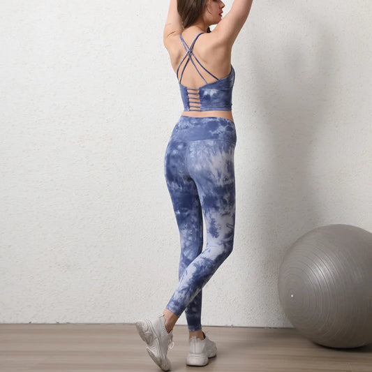 Zhejiang Craft of Weaving Women High Waist Yoga Set Bra