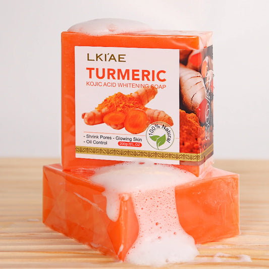 AILKE Turmeric Soap Bar Natural Whitening For Face And Body