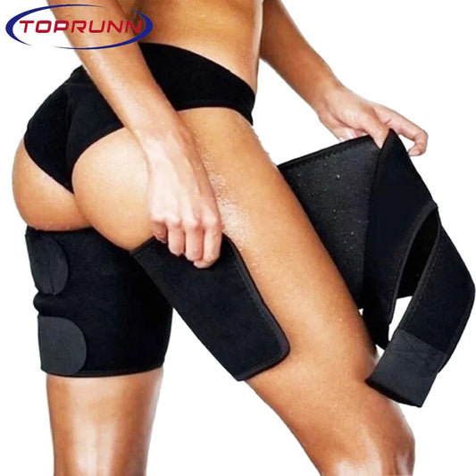 Toprun Slimming Leg Shaper Sauna Wrap Neoprene Belt