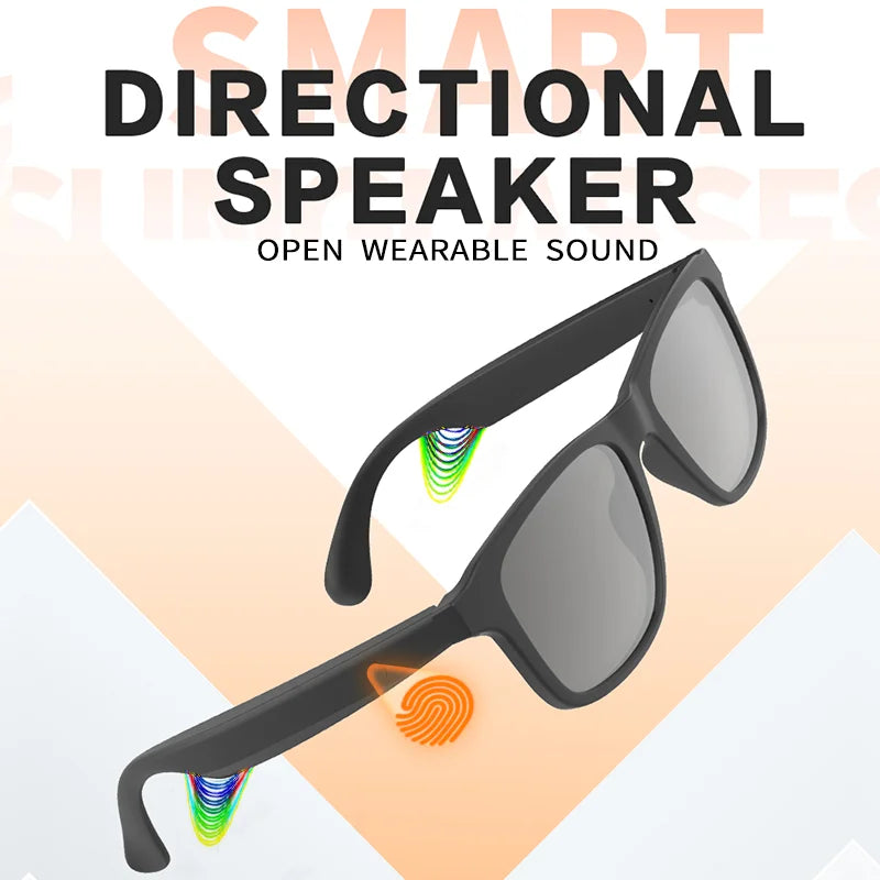 Giinova Smart Glasses Bluetooth Sunglasses With Speaker