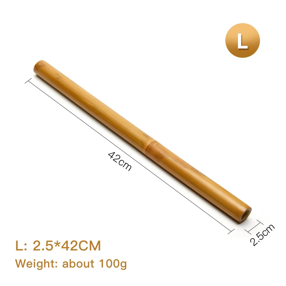 Mokarle Natural Bamboo Massage Stick Gua Sha Therapy Tool