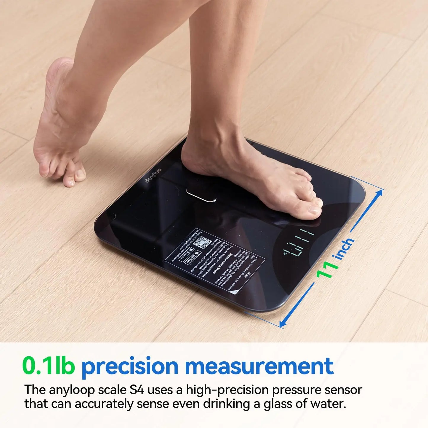 Hign-concerned Smart Weight Scale With BMI Body Fat Mass