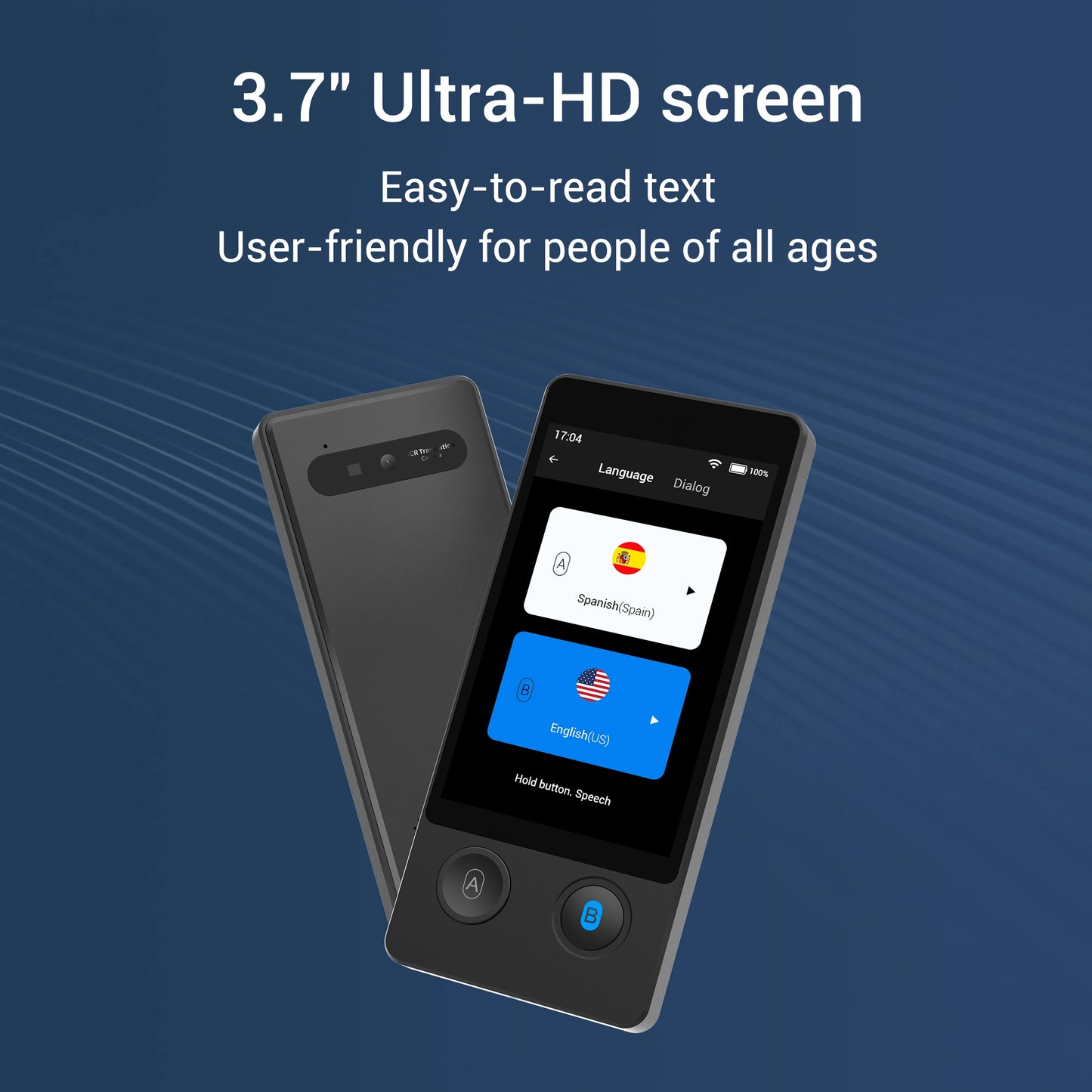 Wooask W12 Real Time Language Translator Device for Travel