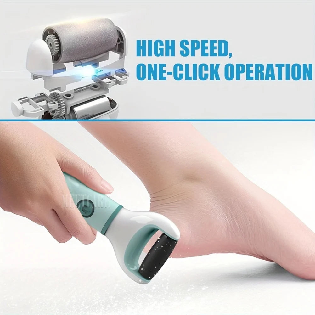NoHign Electric Foot Grinder Waterproof Pedicure Tool for Dead Skin