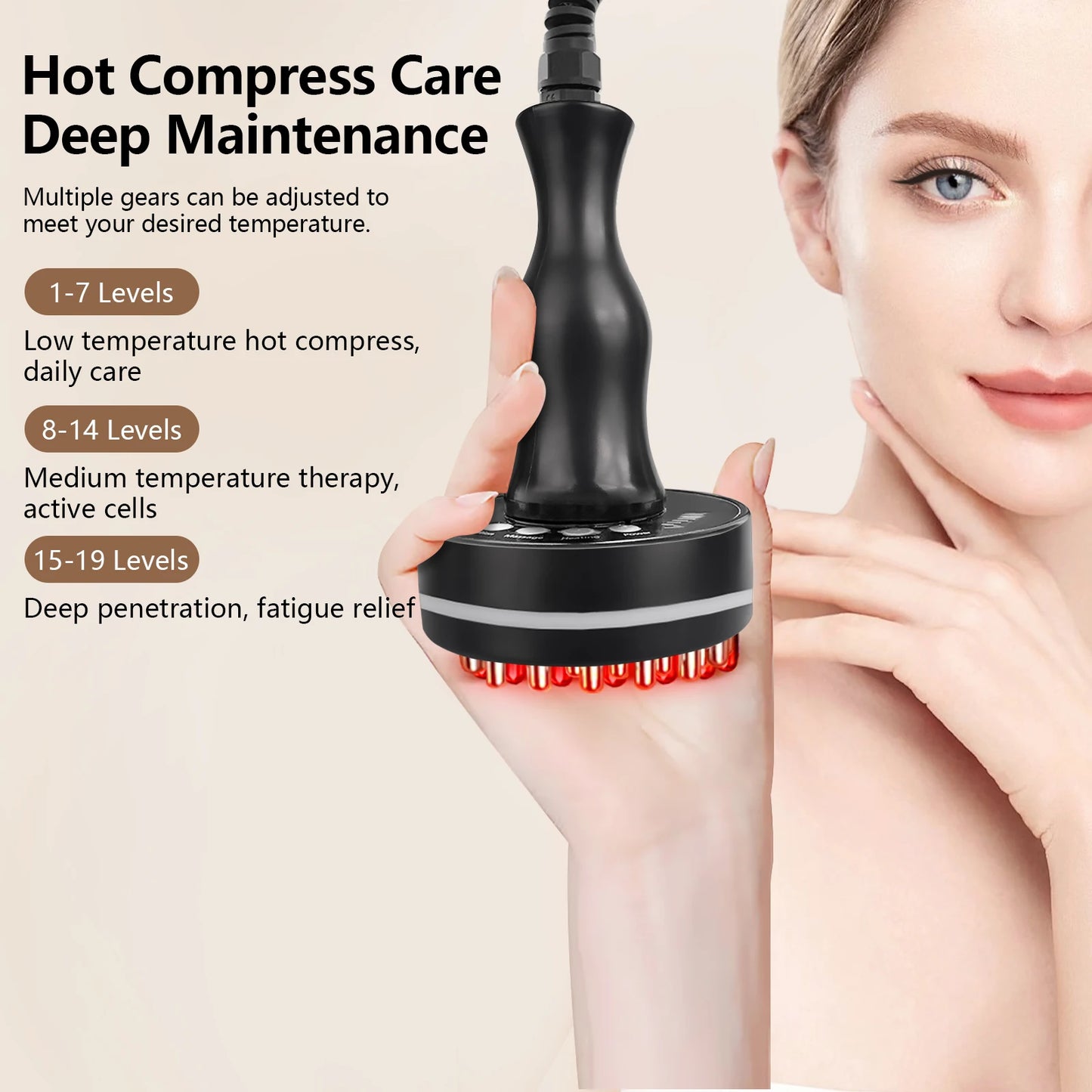 Hign Concerned Meridian Scraper Massager Abdominal Kneading