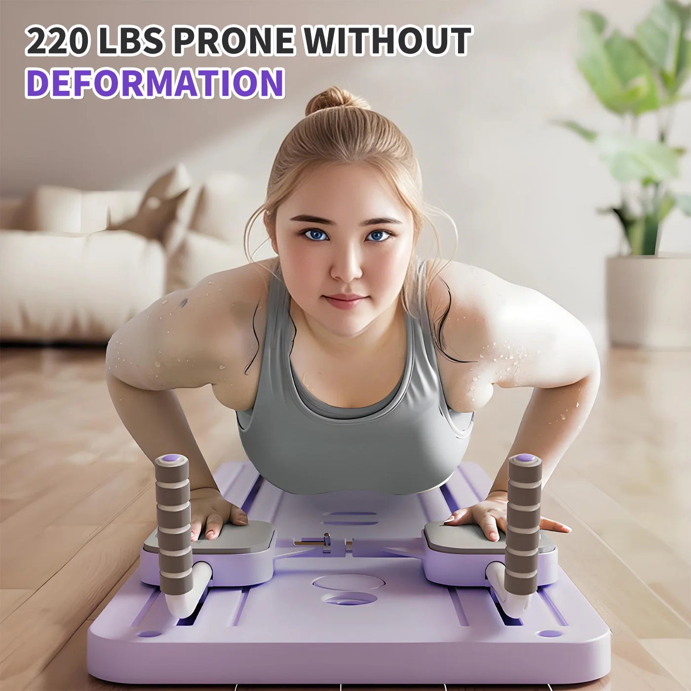 Pilates Board Ab Core Trainer Multifunctional Abdominal Board Pilates Foldable for Full-Body Strength Training Workout Equipment