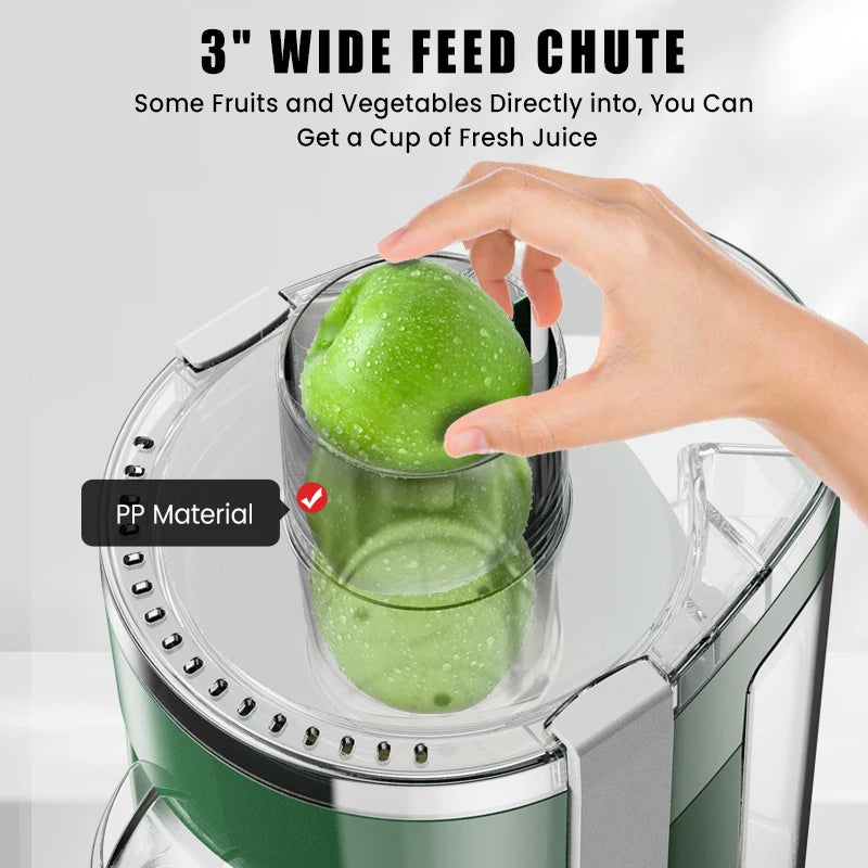 SEJOY Compact Fruits Juicer Operation With Comprehensive Safety Features Centrifugal