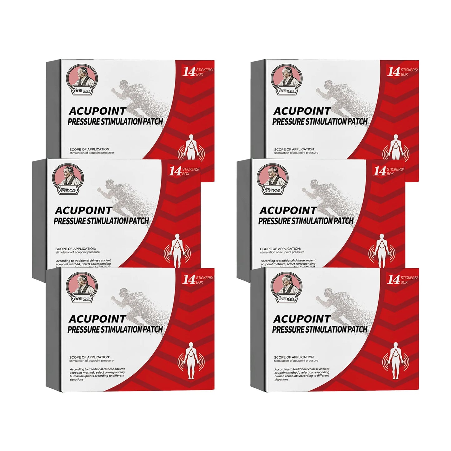Eelhoe Plantar Acupoint Patches for Foot Pain Relief