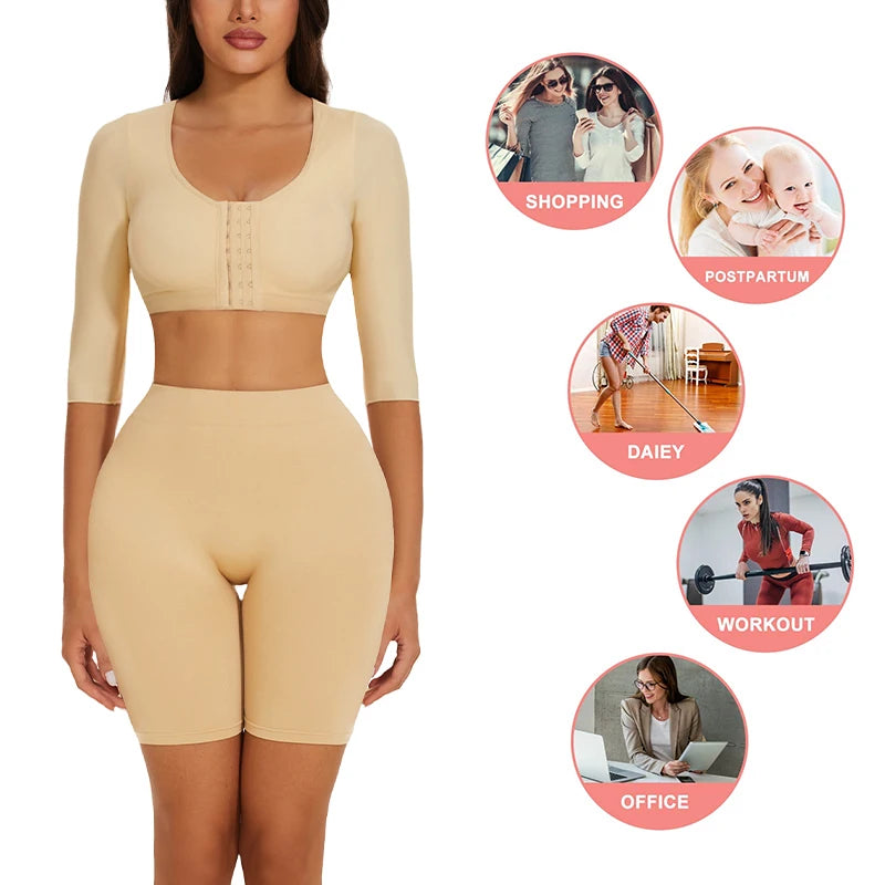 LALAMELONCN Shaper Tops For Women Arm Flabby Post Surgery Compression