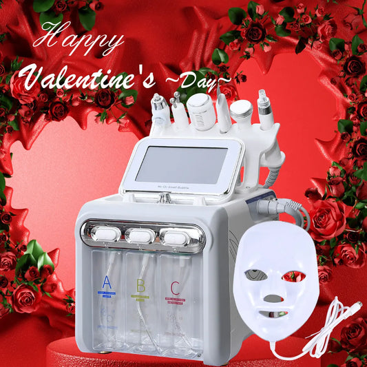 Amilibeauty 7 In 1 H2O2 Beauty Skin Cleansing Hydrofacial Machine