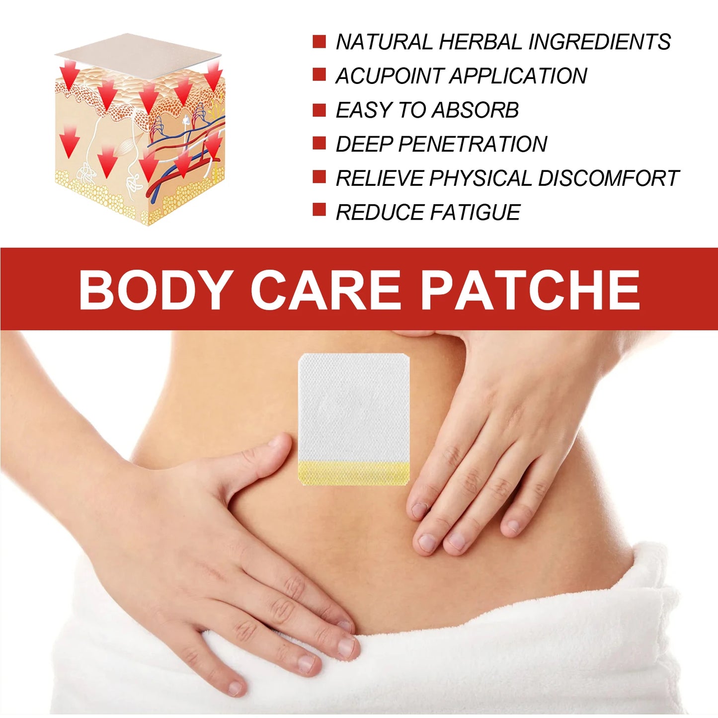 Eelhoe Plantar Acupoint Patches for Foot Pain Relief