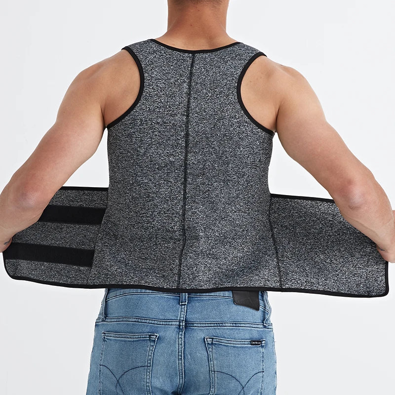SELUDEECN Men Compression T Shirt Slimming Training Vest