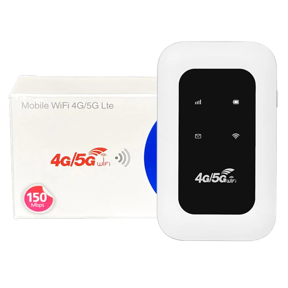 4G 5G Pocket MiFi Portable Wireless Router With SIM Slot