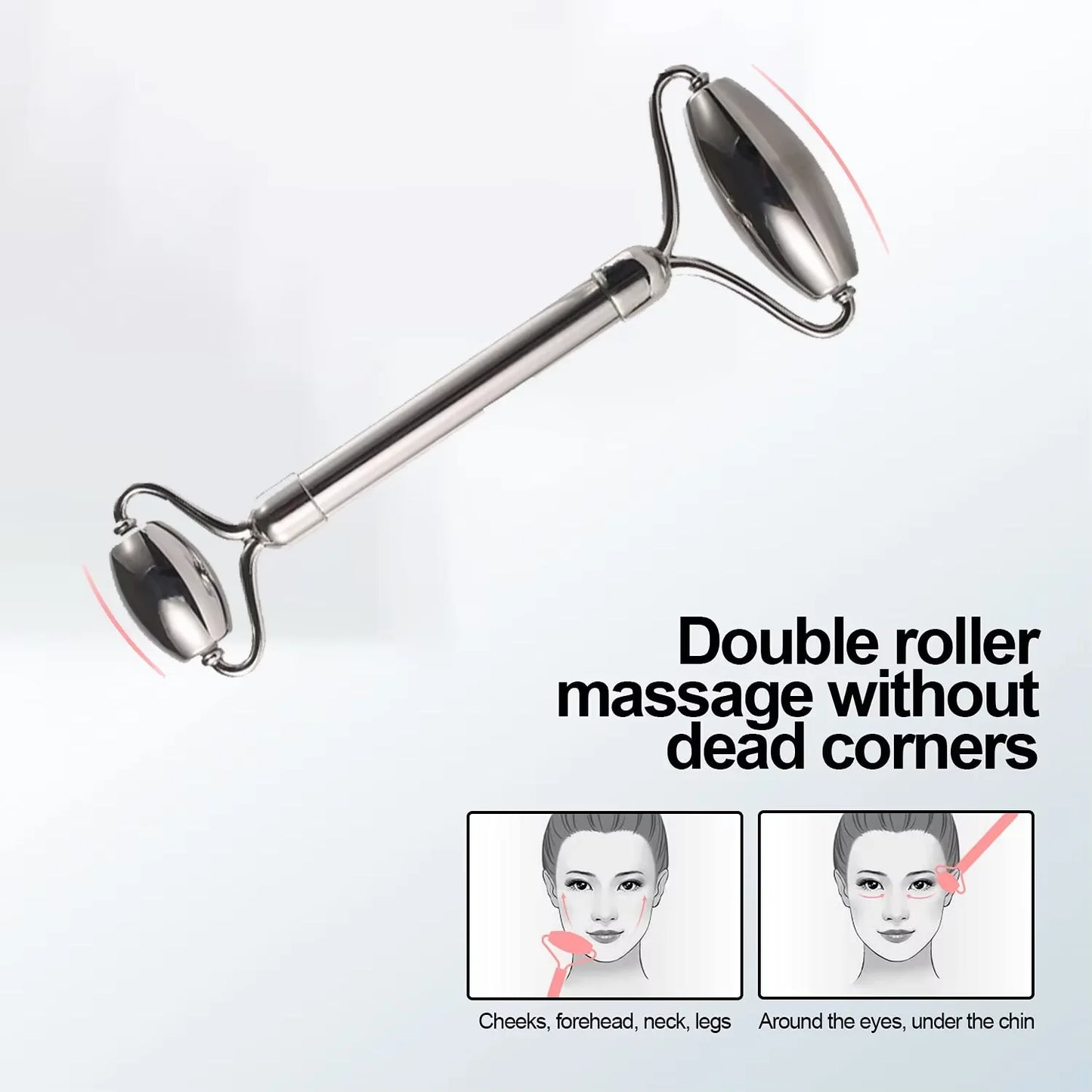 Hign-Concerned Ice Face Roller Stainless Steel Tool