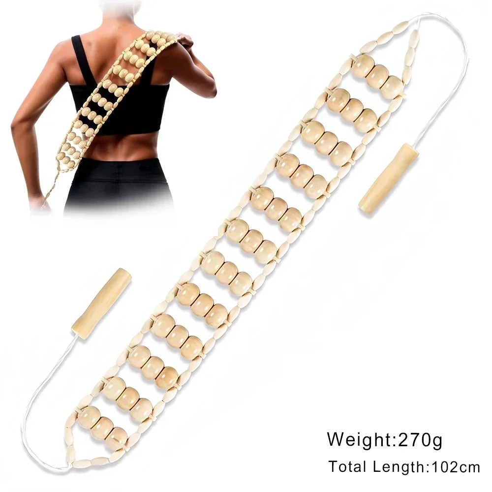 Wood Therapy Massage Tools Anti Cellulite Massager Lymphatic Drainage Body Massager Gua Sha Tools Full Body Muscles Pain Relief