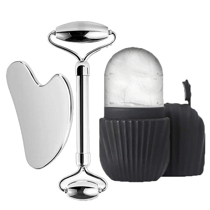 Hign-Concerned Ice Face Roller Stainless Steel Tool