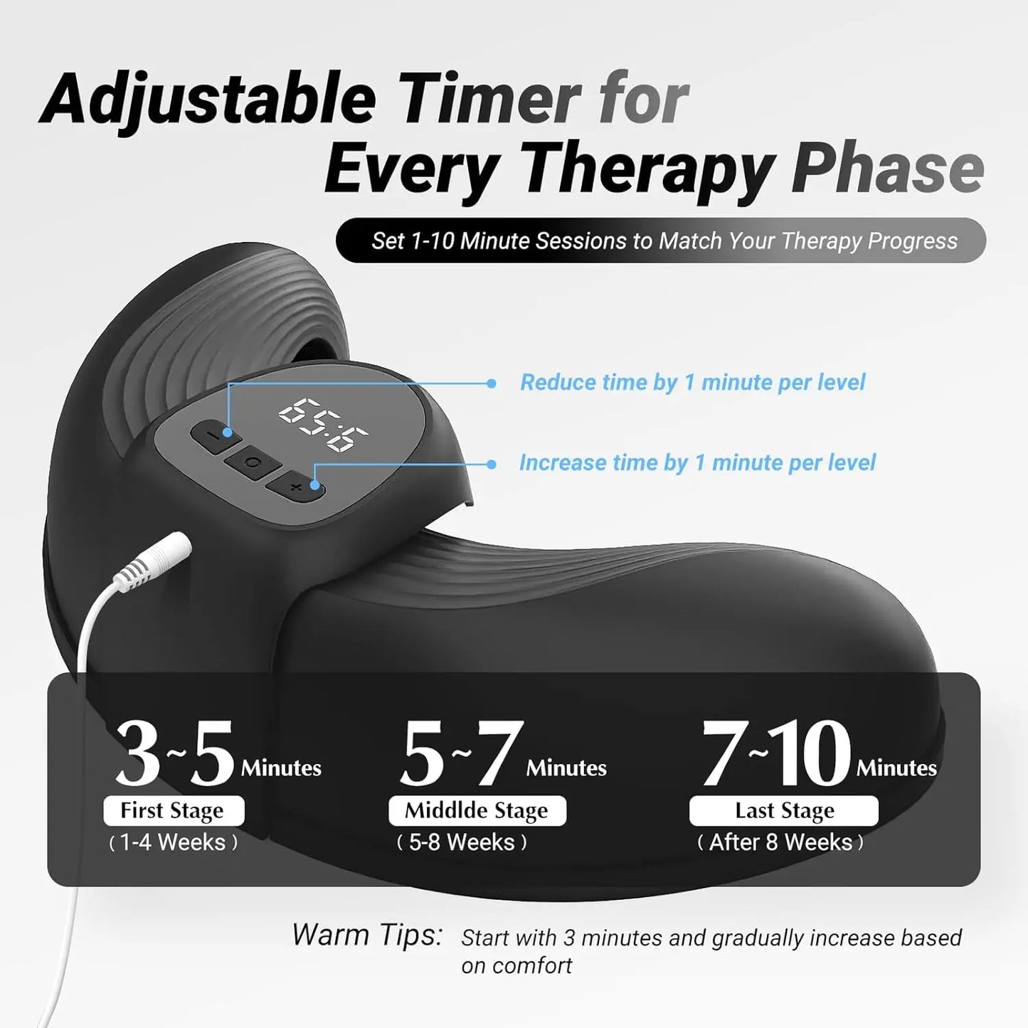 KTS Nail Fungus Treatment Device With Blue Light Time Display