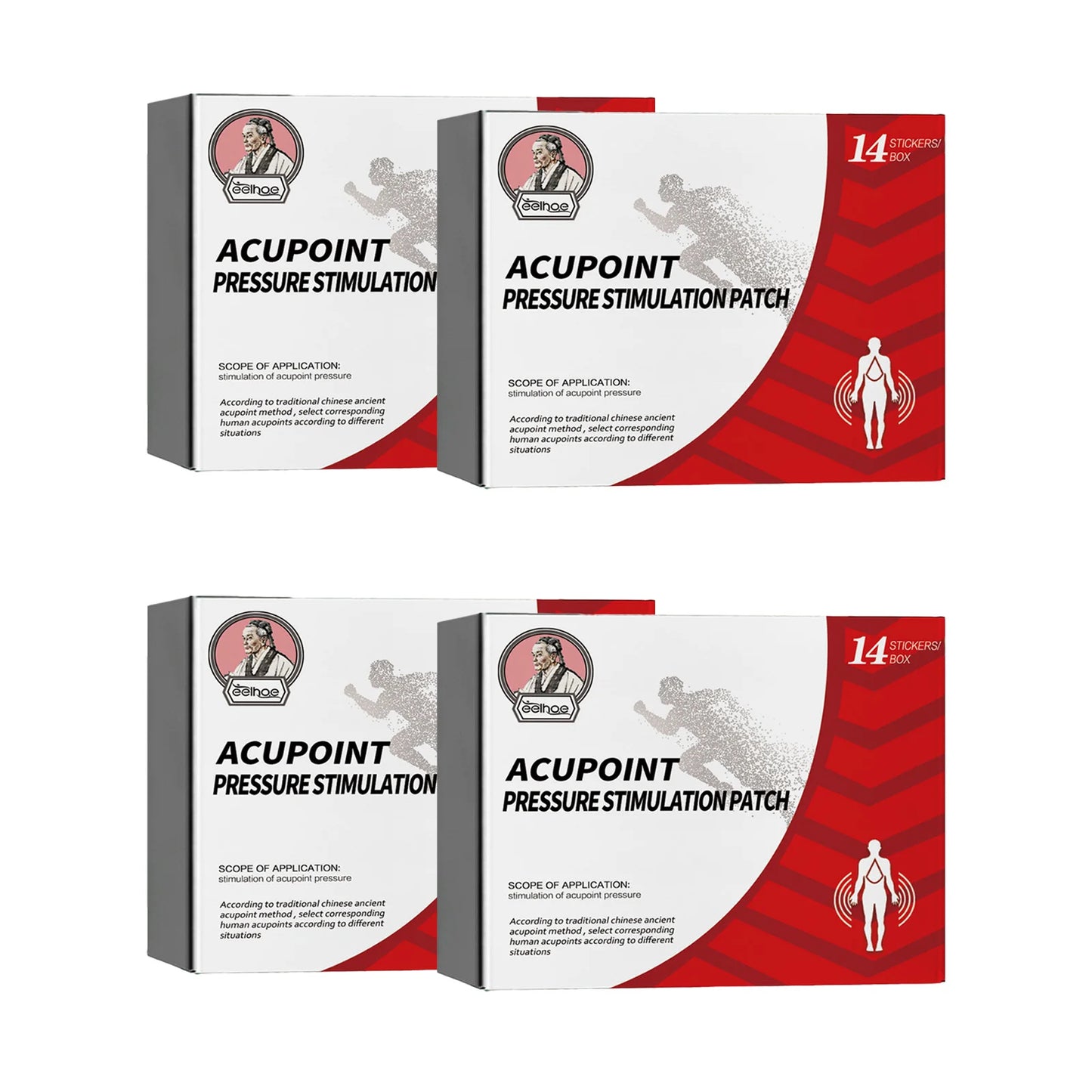 Eelhoe Plantar Acupoint Patches for Foot Pain Relief