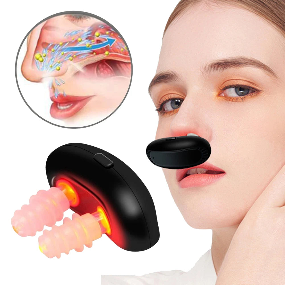Hign-concerned Chemical Cordless Red Light Nasal Therapy Device Rhinitis Relief