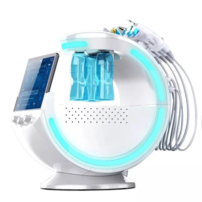 Facial Skin Analysis Ultrasonic Rejuvenation And Oxygen Facial Machine